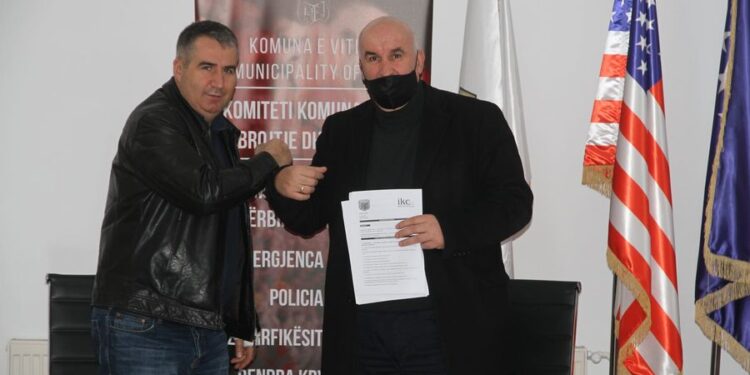 Kryetari Haliti, arrin marrëveshje me  IKC-në për ti ndihmuar  fermerët e Vitisë