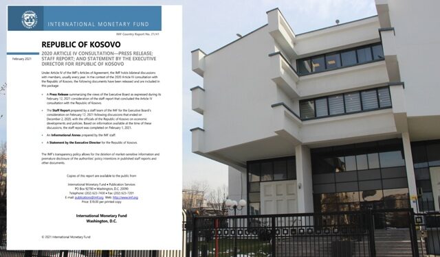 FMN vlerëson masat e ndërmarra nga BQK-ja për tejkalimin e krizës nga pandemia