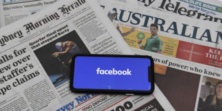 Australia miraton ligjin ku Facebook duhet të paguajë për lajmet e shpërndara në platformën e tyre