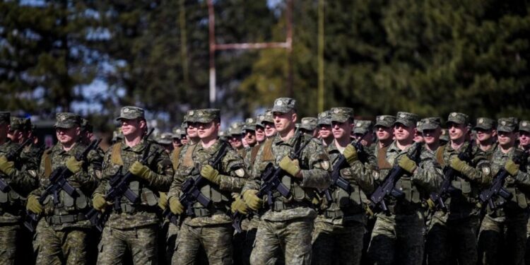 Mbahet ceremonia e dërgimit të FSK-së dhe trupave amerikane në mision paqeruajtës