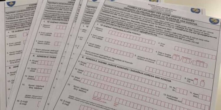 75% e votave nga diaspora u refuzuan sepse votuesit nuk ishin të regjistruar