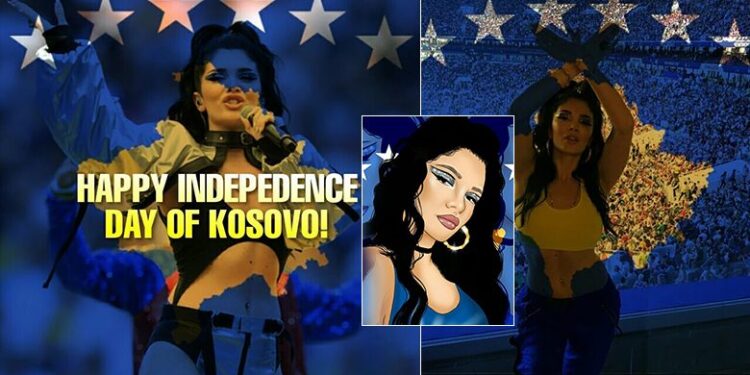 Era Istrefi uron me imazhe të veçanta 13 vjetorin e Pavarësisë së Kosovës
