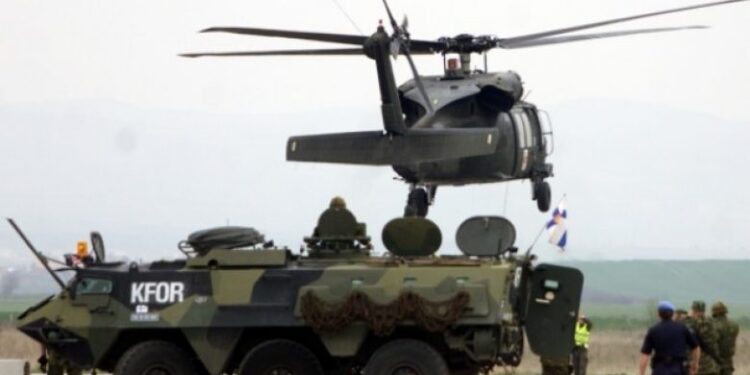 KFOR-i nesër zhvillon disa trajnime me helikopterë në gjithë Kosovën