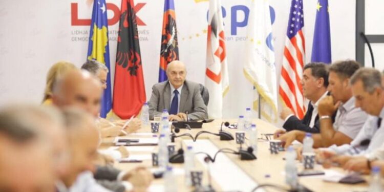 Rënia e madhe e LDK-së, mblidhet kryesia