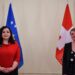 Osmani takohet me nënkryetaren e Këshillit Nacional të Zvicrës, tregon se çfarë diskutuan