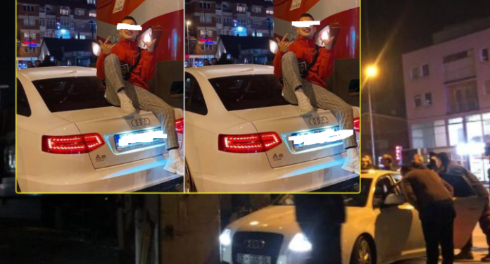 I riu që u aksidentua me trenin në Ferizaj dhe pastaj bëri foto mbi veturë, është reperi kosovar