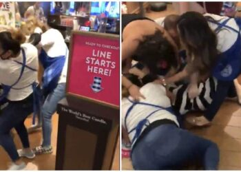 8 marsi në Amerikë, rrahje masive mes femrave!