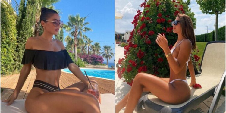 Majlinda Zeka të ‘çmend’ me këtë pozë e veshur me bikini (foto)