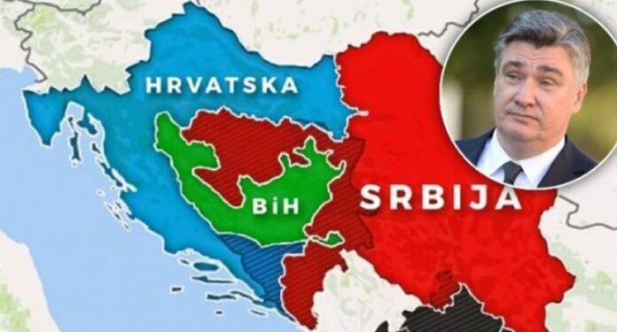 Presidenti kroat deklarohet për ‘Shqipërinë e Madhe’