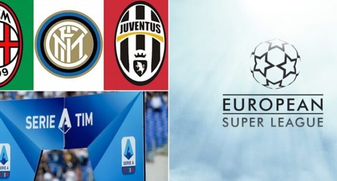 Fillon rebelimi i klubeve itailiane, tri nga to kërkojnë përjashtimin e Milanit, Juventusit dhe Interit nga Serie A