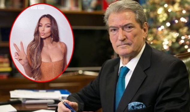 Sali Berisha ditën para zgjedhjeve e nis me foto të Kim Kardashianit