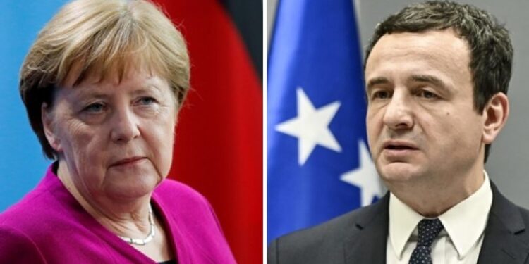 Kancelarja Merkel sot do të bisedojë me kryeministrin Kurti