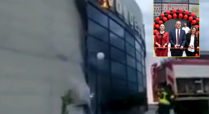 Katër ditë pasi Haskuka e përuroi, merr flakë kutia e rrymës në Muzeun e Dëshmorëve