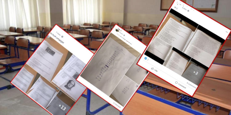 Testi i Maturës kopjohet e shpërndahet me të madhe në rrjete sociale