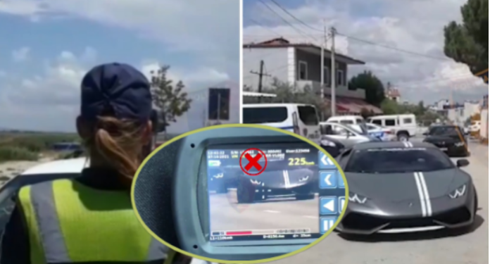 Kosovarët që bënin gara drejt Vlorës e i ikën radarit të Policisë, veturat luksoze i kishin marrë me qira në Zvicër