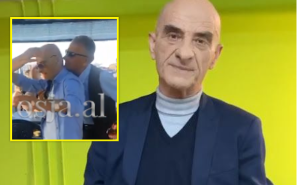 Aktorin shqiptar mezi e mbajnë këmbët nga pija, i ndihmojnë njerëzit që kishte afër