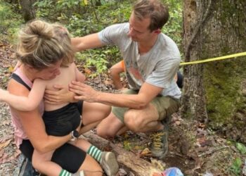 4-vjeçari bie nga  21 metra në tokë