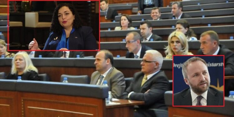 Ja çka i bëri PDK-ja presidentes Osmani në Kuvend