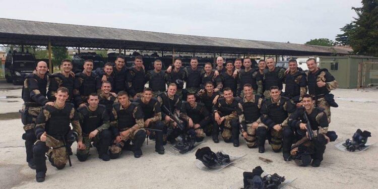 Policinë ushtarake të FSK-së po e trajnon karabinieri italianë