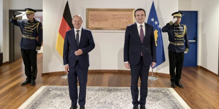 Mesazhet kryesore të Scholz për Kurtin dhe Kosovën