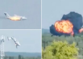 Rrëzohet avioni ushtarak amerikan, vdesin  të gjithë personat në bord