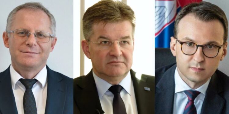 Bislimi, Lajçak e Petkoviq, më 4 prill në Bruksel