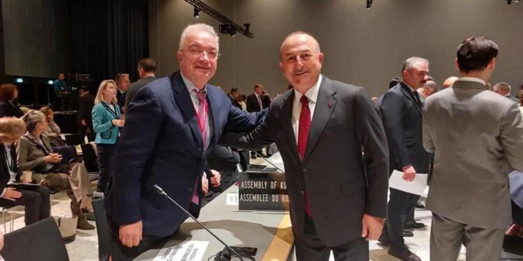 Xhavit Haliti flet nga Asambleja e NATO-s: U dënu vrsasja e policit dhe plagosjen e ushtarëve të KFOR-it(foto)