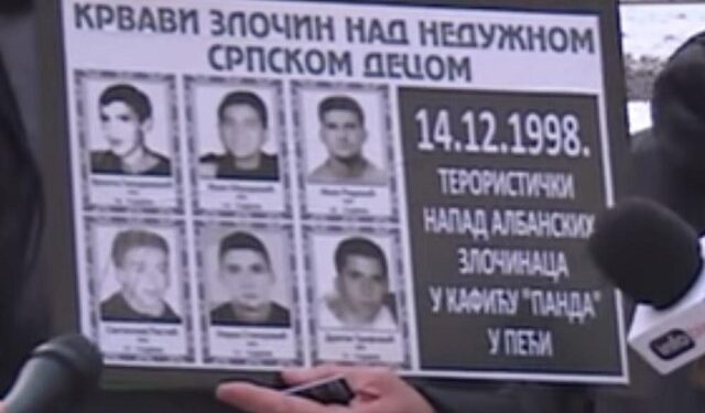 25 vjet nga krimi i Serbisë mbi disa të rinjë serb në Pejë