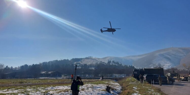 Policia, KFOR-i dhe EULEX-i behën bashkë – Pamje