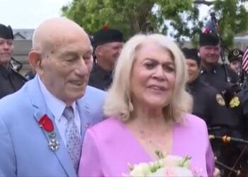 Veterani 100-vjeçar martohet me nusen 96 vjeçe