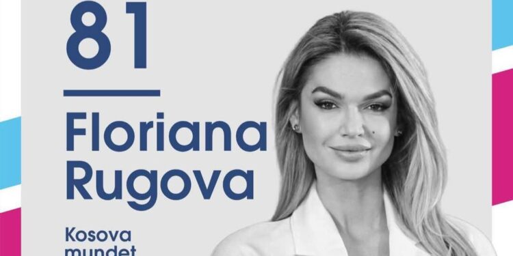 Floriana Rugova është zëri i grave, rinisë dhe shpresës në Kuvendin e Kosovës