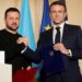 Macroni i del kundër Trampit e në mbrojtje të Zelenskyt