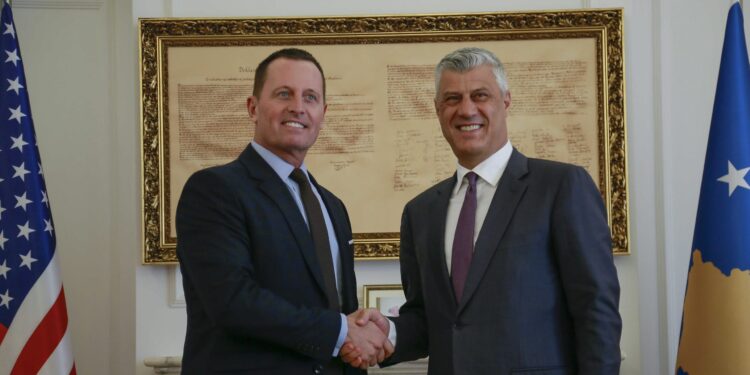 Grenell i del në mbrojtje Thaçit në ditën e pavarësi: Burgosja e tij duhet të marrë fund