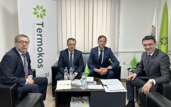 Osmani: Termokos merr mbështetje të fuqishme nga KFW dhe EBRD për tranzicionin e gjelbër