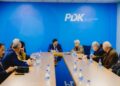 Krasniqi e mbledhë Këshillin Politik të PDK-së, flasin për ngërçin politik