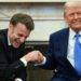 Trump e këshillon Macronin pas incidentit me gruan: Ja si e mëson të veproj tjetër here