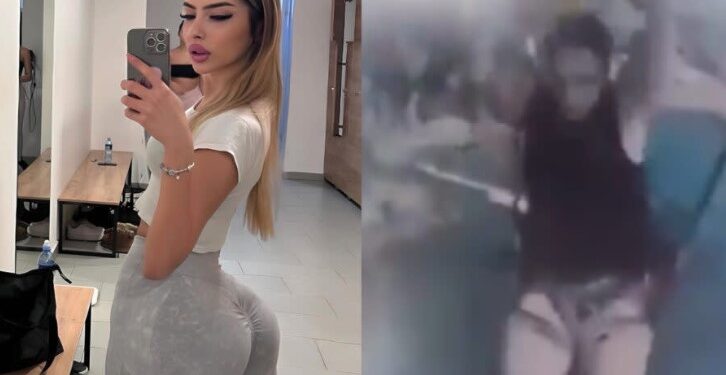 Momentit tragjik i modeles serbe e cila ra nga parashuta në Mal të Zi – Video