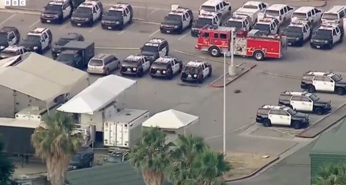 Tre polic vritën në Los Angelas