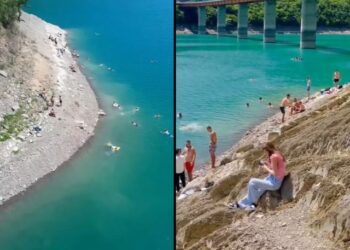 Policia po e vazhdon kërkimin e trupit të mbytur të mërgimtarin që ra në Ujman