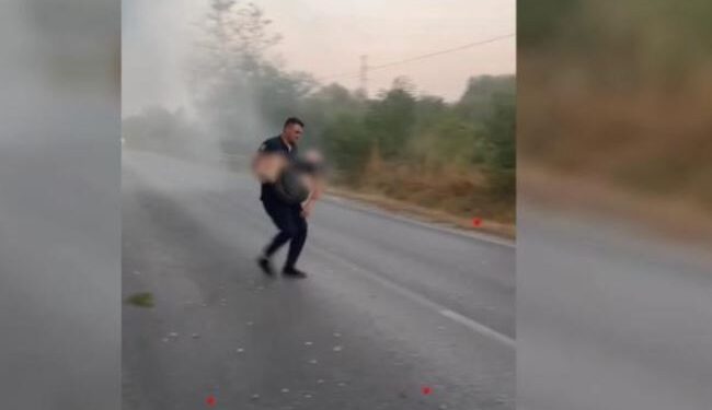 Vdes 15-vjeçari të cilin e shpëtoj polici Mustaj në aksidentin e Fierit