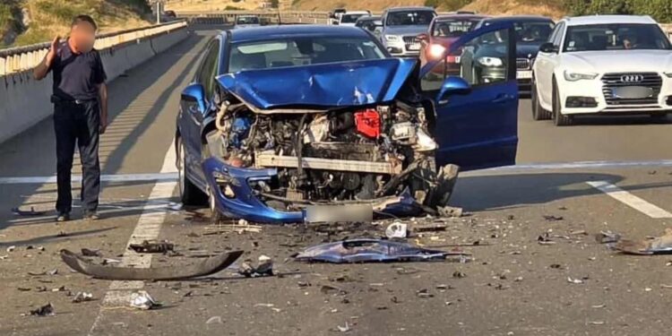 Aksident i rëndë në autostradën “Ibrahim Rugova”