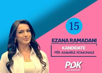 Ezana Ramadani – Zëri i Ri i Dragashit në Asamblenë Komunale