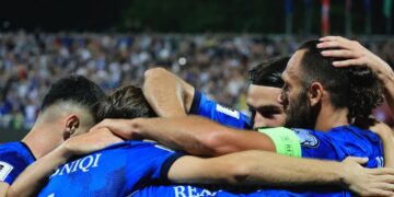 UEFA shkruan: Kosova e tronditi Suedinë  në “Fadil Vokrri”
