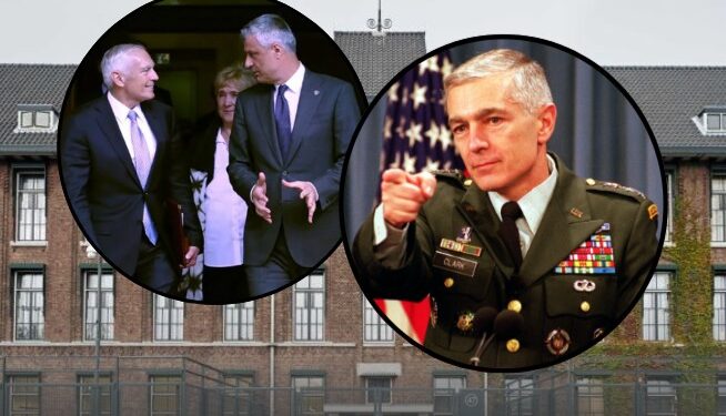 Clark sot nis dëshminë në Hagë, në mbrojtje të Thaçit