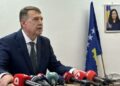 Pra flamurti të Kosovës, betohet kryetari serb i ri i Zveçanit