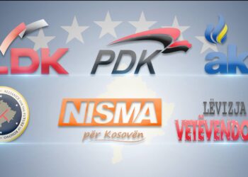 LVV garon si koalicon me tri parti, kurse PDK,LDK, AAK e NISMA, të vetme në zgjedhje