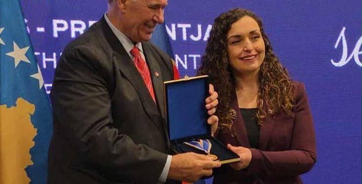 Ramiz Tafilaj, nderohet me Medaljen Presidenciale nga Vjosa Osmani