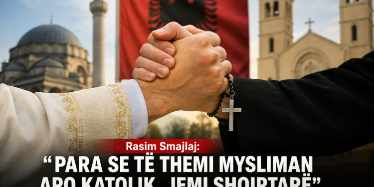Rasim Smajlaj: “Para se të themi mysliman apo katolik, jemi shqiptarë”